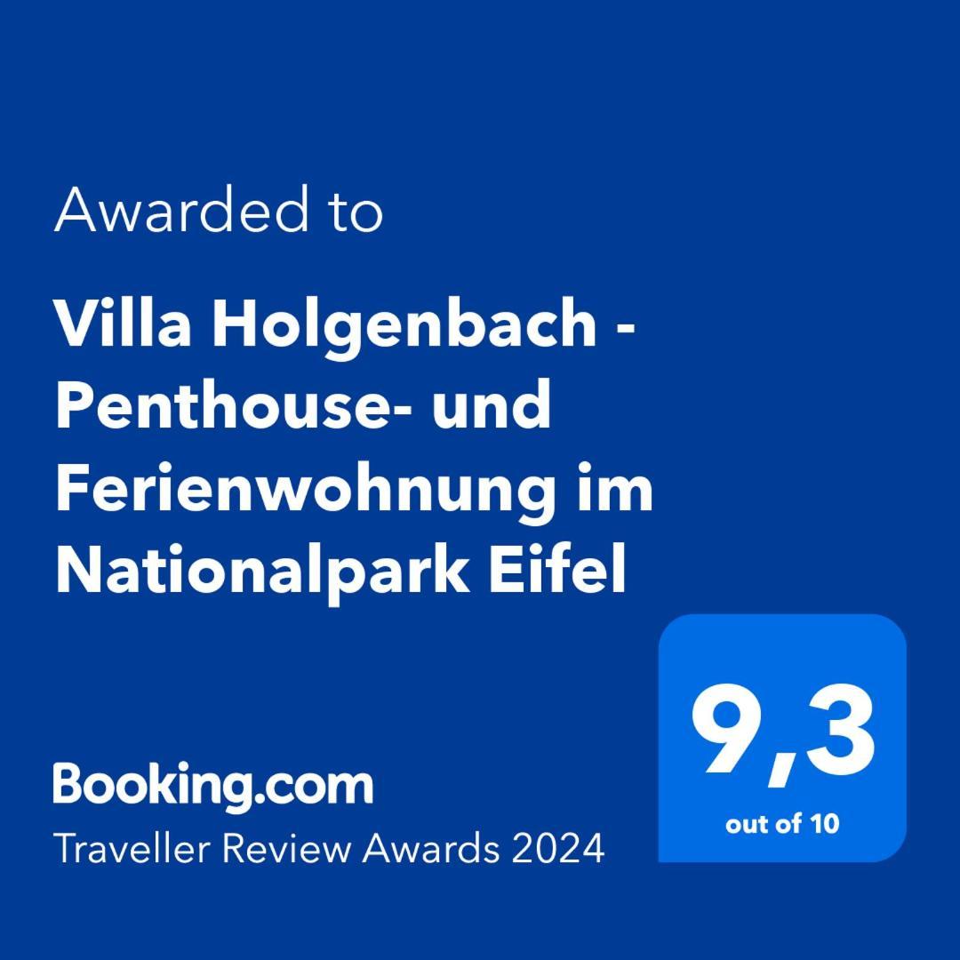 Villa Holgenbach - Penthouse- Und Ferienwohnung Im Nationalpark Eifel Schleiden Luaran gambar